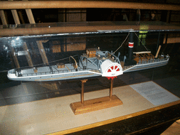 Voyage 2017 Un bateau à aubes
