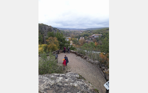2018-11-10 De la chapelle de Vogüe vers l'Ardèche.