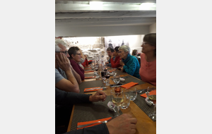 2018-11-11 Au restaurant La Table de Vallès à Chaudeyrolles.