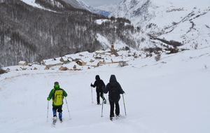 Descente sur Villar d'Arène