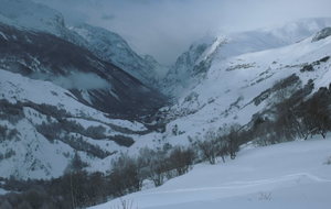 La Grave au fond de la vallée