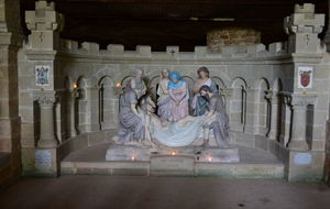 Rocamadour. Dernière station du chemin de Croix.