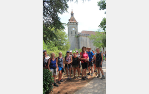 Château de Rocamadour sur le rocher