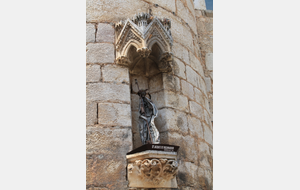 Statue de St Jacques de Rocamadour