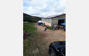 Arrivée au 3 ième relais, il fait bon.