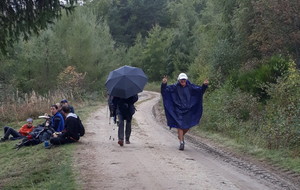Le Grand Sagne. Arrivée au 2 ième relais.