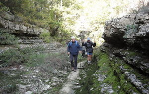 Les gorges de la Louyre.