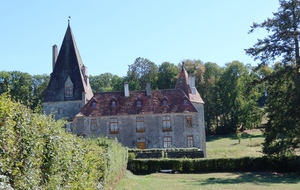 07-09-2020 façade du chateau intérieur de Morlet 