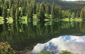 Le lac du Poursollet 29 juin