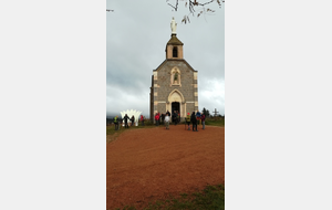 La Madone à Fleurie (propriété privée) avec une très belle vue panoramique et table d'orientation