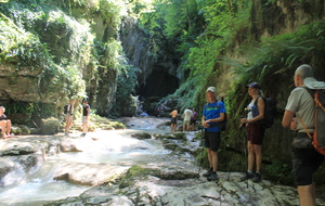 Gorges du Grenand commune de Saint Béron