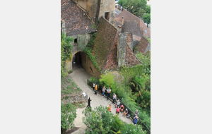 vue du haut de la grotte
